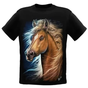 KA-785 Caballo Noctilucent Horse T-Shirt