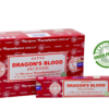 Satya Dragon's Blood Aromatic Incense Sticks, Natural Aromatherapy