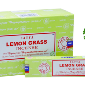 Satya Lemon Grass Aromatic Incense Sticks, Natural Aromatherapy