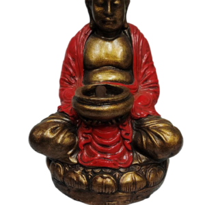 Buddha Statuette with Red detail