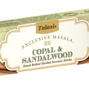 Tulasi Incense Sticks - Copal and Sandalwood