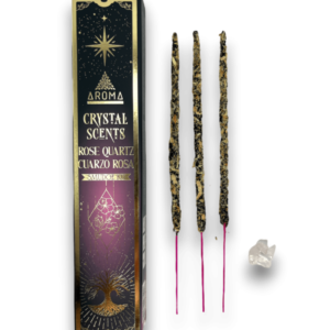 Aroma Crystal Incense Sticks - Rose Quartz
